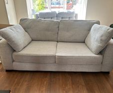 Grey 3 Seater Sofa