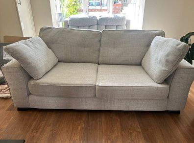 Grey 3 Seater Sofa