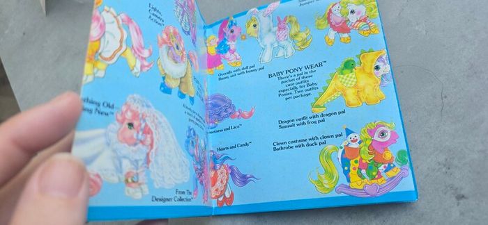 pamphlet  1 HTF US 1986 MLP G1 My Little Pony