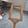 Vintage wooden tennis racket Image 3