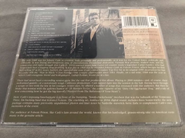 Johnny Cash At Folsom Prison    CD