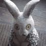 a garden ornament of a rabbit Image 2