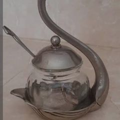 Swan Condiment Jar