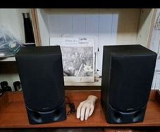 Vintage Sanyo Bookshelf Speakers