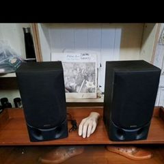 Vintage Sanyo Bookshelf Speakers