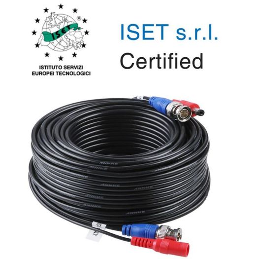18M or 30M BNC CCTV Cable Video And Power In One Cable