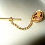 Pristine Vintage Black Hills 10k/12k Gold Tie Pin Image 4