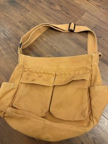 Canvas Messenger Bag