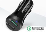 2 X Ugreen QC 3.0 Car Dual USB Phone Quick Charger 30W (Brand New/Warranty)