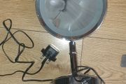 Makeup mirror with light