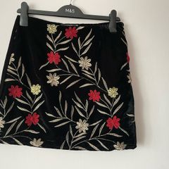 Velour Skirt