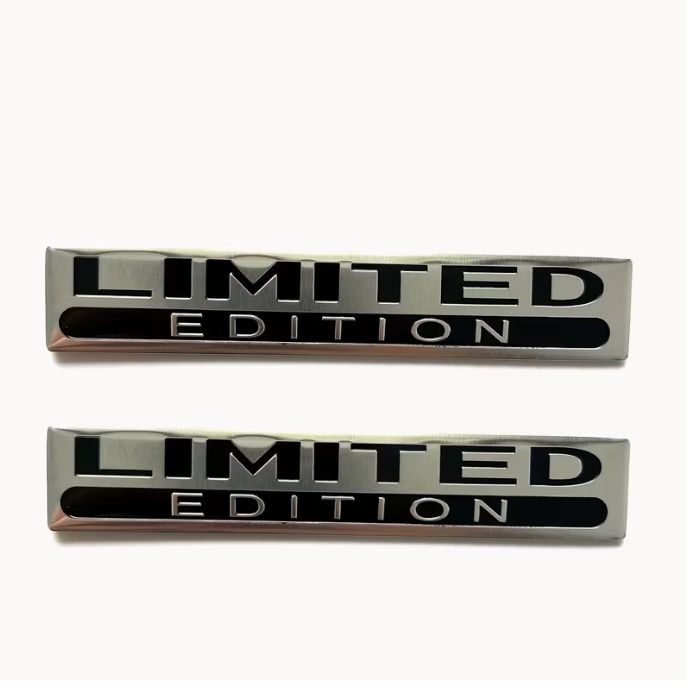 1pcs LIMITED EDITION Metal Car Logo Sticker - Suitable for Car Trunk, Rear, Side, and Body Decoration Decals Accessories
