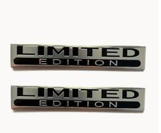 1pcs LIMITED EDITION Metal Car Logo Sticker - Suitable for Car Trunk, Rear, Side, and Body Decoration Decals Accessories