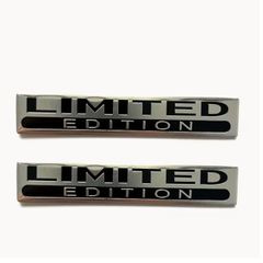 1pcs LIMITED EDITION Metal Car Logo Sticker - Suitable for Car Trunk, Rear, Side, and Body Decoration Decals Accessories