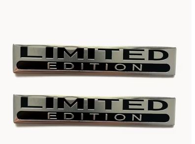 1pcs LIMITED EDITION Metal Car Logo Sticker - Suitable for Car Trunk, Rear, Side, and Body Decoration Decals Accessories