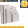 20pcs Canvas Panels (15x20-4pk, 24x30-4pk, 30x40-4pk, 20x20-4pk, 30x30-4pk) 3mm Blank Artist Canvas Board / 280GSM/ 100% Cotton/Triple Primed/Acid Free/Medium Grain Image 5
