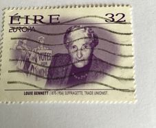 Irish stamp - Louie Bennett