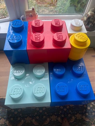 LEGO storage boxes