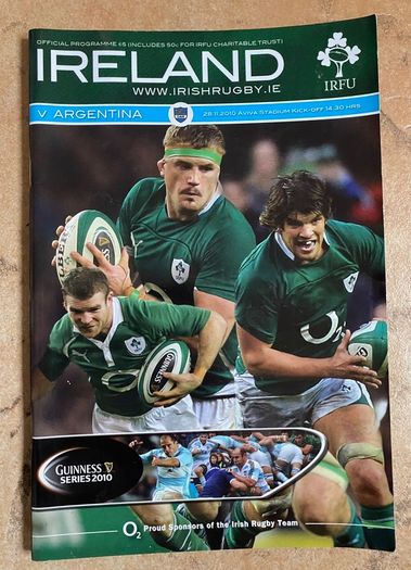 2010 Ireland v Argentina - November International Programme