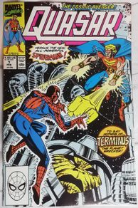 Quasar #7 Cosmic Spider-Man  Appearance (1990)