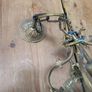 Antique style brass lantern ceiling light Image 2