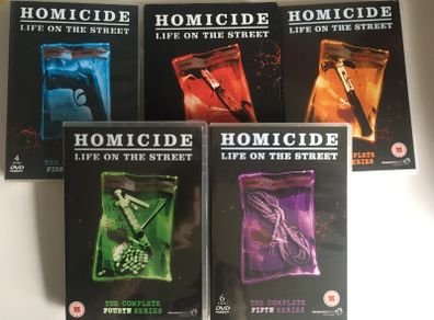 Homicide: Life On The Street [Seasons 1-6 : 1992-1998] [DVD TV Boxsets]