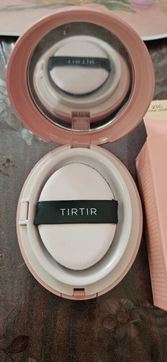 K-Beauty Tir Tir Mask Fit All-Cover Cushion Foundation in 21C Cool Ivory