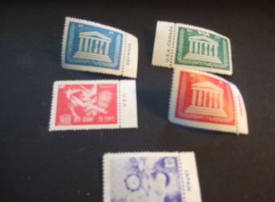 United Nations Stamps.
