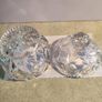 Vintage/Antique Art Deco Glass Lidded Pot/Vanity Pot Image 2
