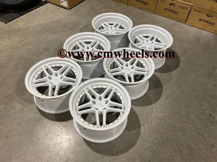 18" Inch Strom DS05 Drift Wheels 5x114.3 Nissan silvia skyline RX7 MX5 R32 R33 lexus IS200