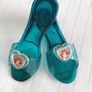 Ariel Fancy Dress Costume with shoes and wig Image 8