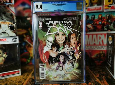 Justice League Dark #1 ! CGC Graded ! 9.4 ! GREAT INVESTMENT ! Soon New TV Series ! DC Comics !