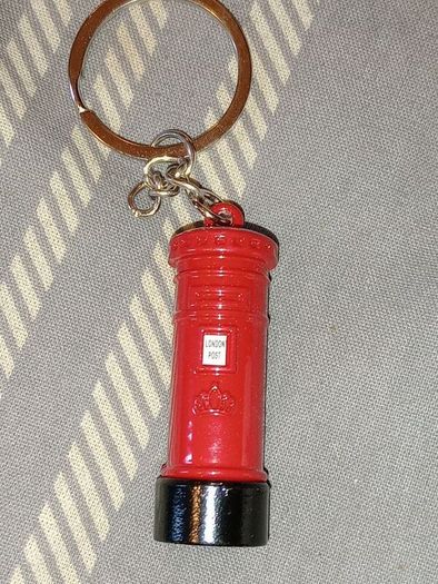 London Bus and Postbox Keyrings