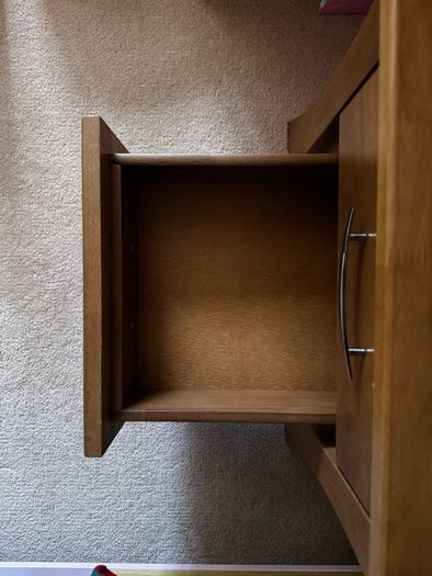 Pair of Solid Wood Bedside Tables