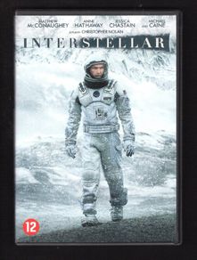 Interstellar DVD Movie staring Matthew McConaughey, Anne Hathaway & Jessica Chastain.