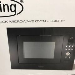Built in Microwave Black