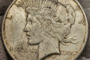 USA United States 1923 S Silver Peace Dollar