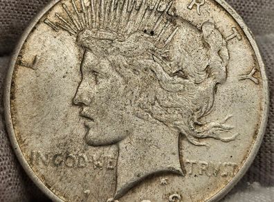 USA United States 1923 S Silver Peace Dollar