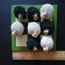 Noughts & Crosses Ceramic Sheep Image 3