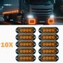 Set of 10 12/24V Truck Side  Lights with 4 LEDS Image 5