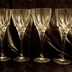 Six Wedgewood Wine Glasses