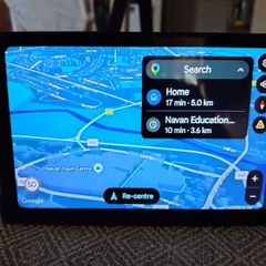 Android carplay portable 9" screen