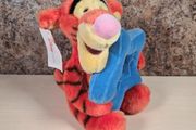 Vintage Disney Store Tigger photo frame plush teddy winnie the pooh