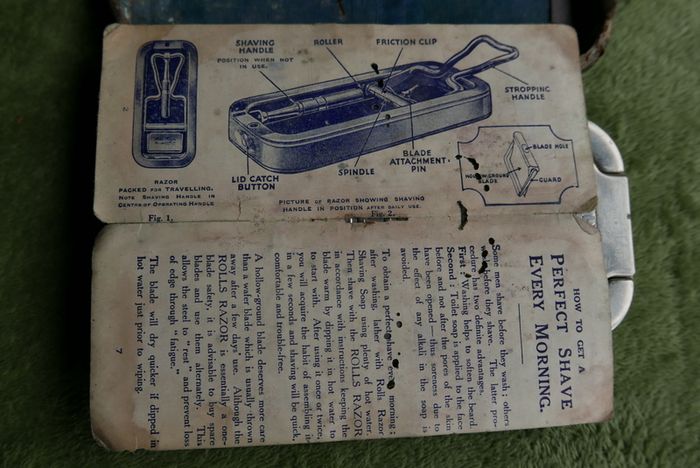 Vintage Rolls Razor "Imperial " - Great Orig Box & Instructions