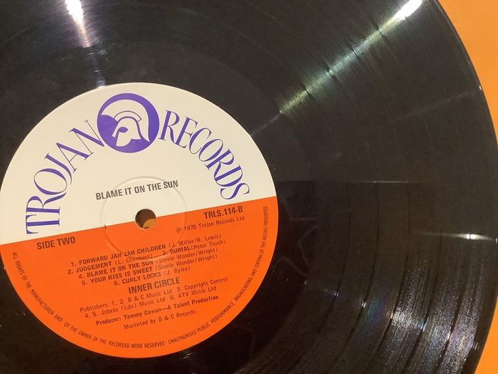Inner Circle Lp with Some Classic Reggae Greats natty Dread ,  i shot the  Sherrif , when will I See you Again , Road Block