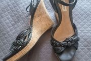 Dune wedge sandals size 6
