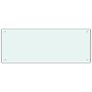 Kitchen Backsplash White 100 x 40 cm Tempered Glass Image 2