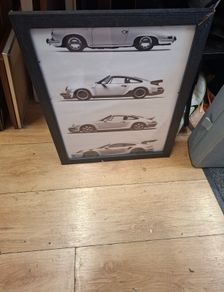 Porsche 911 Evolution Framed Print