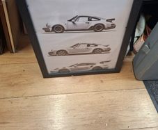 Porsche 911 Evolution Framed Print