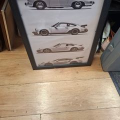 Porsche 911 Evolution Framed Print